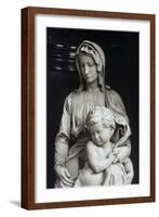 Bruges Madonna, Detail-Michelangelo Buonarroti-Framed Giclee Print