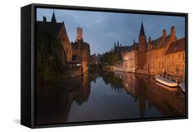 Bruges-Charles Bowman-Framed Stretched Canvas