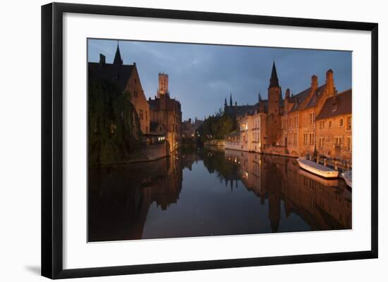 Bruges-Charles Bowman-Framed Photographic Print