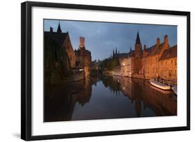 Bruges-Charles Bowman-Framed Photographic Print