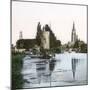 Brugge (Belgium), the Lake of Love (Minnewater Lake)-Leon, Levy et Fils-Mounted Premium Photographic Print