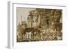 Bruhma Ghat, Benares-James Prinsep-Framed Giclee Print