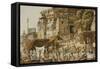 Bruhma Ghat, Benares-James Prinsep-Framed Stretched Canvas