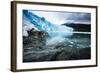 Brujo Glacier Asia Fjord Patagonia Chile-Renato Granieri-Framed Photographic Print