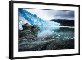 Brujo Glacier Asia Fjord Patagonia Chile-Renato Granieri-Framed Photographic Print