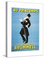 Brummel-null-Stretched Canvas