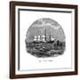 Brunel's Ss Great Western at Sea-null-Framed Giclee Print