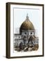 Brunelleschi's Dome of the Santa Maria Del Fiore Cathedral in Florence, Italy, Built in the 1400s-null-Framed Giclee Print