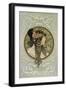 Brunette, 1897-Alphonse Mucha-Framed Giclee Print