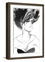 Brunette 3-FS Studio-Framed Giclee Print