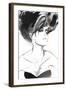 Brunette 3-FS Studio-Framed Giclee Print