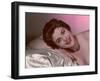 Brunette and Satin Sheets-Charles Woof-Framed Photographic Print