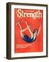 Brunette on Rings 1927-WN Clement-Framed Art Print