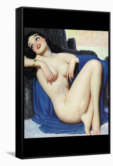 Brunette-Enoch Bolles-Framed Stretched Canvas