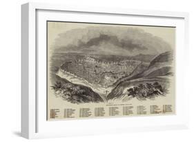 Brunetti's Model of Ancient Jerusalem-null-Framed Giclee Print