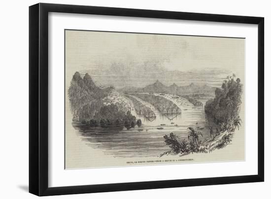 Bruni, or Borneo Proper-null-Framed Giclee Print