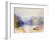 Brunnen-JMW Turner-Framed Giclee Print