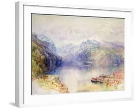 Brunnen-JMW Turner-Framed Giclee Print