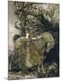 Brunnhilde, 1910-Arthur Rackham-Mounted Giclee Print