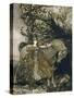 Brunnhilde, 1910-Arthur Rackham-Stretched Canvas
