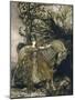 Brunnhilde, 1910-Arthur Rackham-Mounted Giclee Print