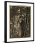 Brunnhilde and Horse-Arthur Rackham-Framed Photographic Print