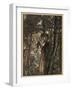 Brunnhilde and Horse-Arthur Rackham-Framed Photographic Print