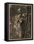 Brunnhilde and Horse-Arthur Rackham-Framed Stretched Canvas