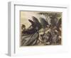 Brunnhilde and Valkyries-Arthur Rackham-Framed Photographic Print