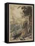Brunnhilde Dismayedg-Arthur Rackham-Framed Stretched Canvas