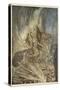 Brunnhilde's End-Arthur Rackham-Stretched Canvas