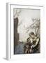 Brunnhilde throws herself into Siegfried's arms', 1924-Arthur Rackham-Framed Giclee Print