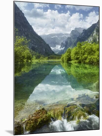 Brunnsee, Hochschwab, Salzatal, Styria, Austria-Rainer Mirau-Mounted Photographic Print