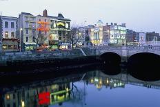 Aston Quay, Liffey River, Dublin, County Dublin, Eire (Ireland)-Bruno Barbier-Photographic Print