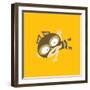 Bruno's Flying Kick-null-Framed Giclee Print