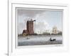 Brunswick Dock, Blackwall, London, 1801-Charles Tomkins-Framed Giclee Print