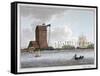 Brunswick Dock, Blackwall, London, 1801-Charles Tomkins-Framed Stretched Canvas