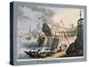 Brunswick Dock, Blackwall, London, 1806-Thomas Rowlandson-Stretched Canvas