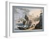 Brunswick Dock, Blackwall, London, 1806-Thomas Rowlandson-Framed Giclee Print