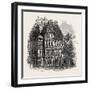 Brunswick: Old Houses Near the Cathedral, 1864-null-Framed Giclee Print