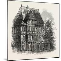 Brunswick: Old Houses Near the Cathedral, 1864-null-Mounted Giclee Print