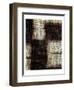 Brunt Jute 1-Milli Villa-Framed Art Print