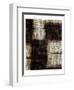 Brunt Jute 1-Milli Villa-Framed Art Print