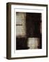 Brunt Jute 2-Milli Villa-Framed Art Print