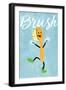 Brush Dance-Marcus Prime-Framed Art Print