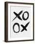 Brush Stroke XOXO-Eline Isaksen-Framed Art Print