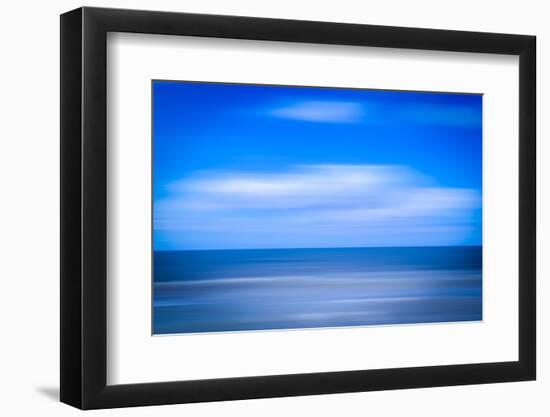 Brush strokes of blue-Marco Carmassi-Framed Photographic Print