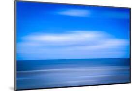 Brush strokes of blue-Marco Carmassi-Mounted Photographic Print