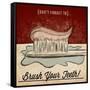 Brush Your Teeth-null-Framed Stretched Canvas