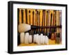 Brushes at a Chinese Street Market, China-Bruce Behnke-Framed Photographic Print